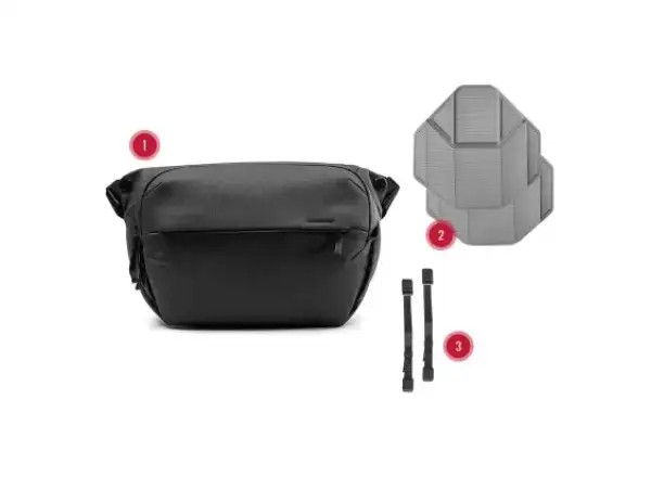 Peak Design Everyday Sling 6 l v2 batoh sivá