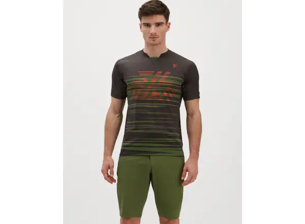 Silvini Gallo pánsky dres s krátkym rukávom Garden/Olive