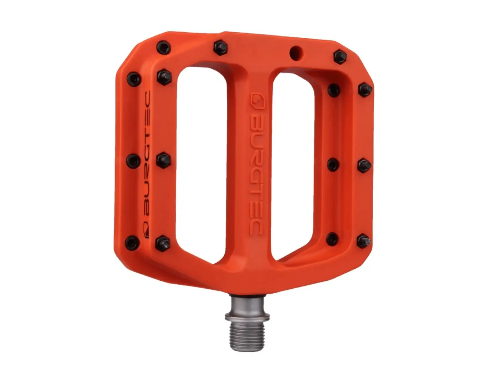 Burgtec MK4 Composite platformové pedále oranžová