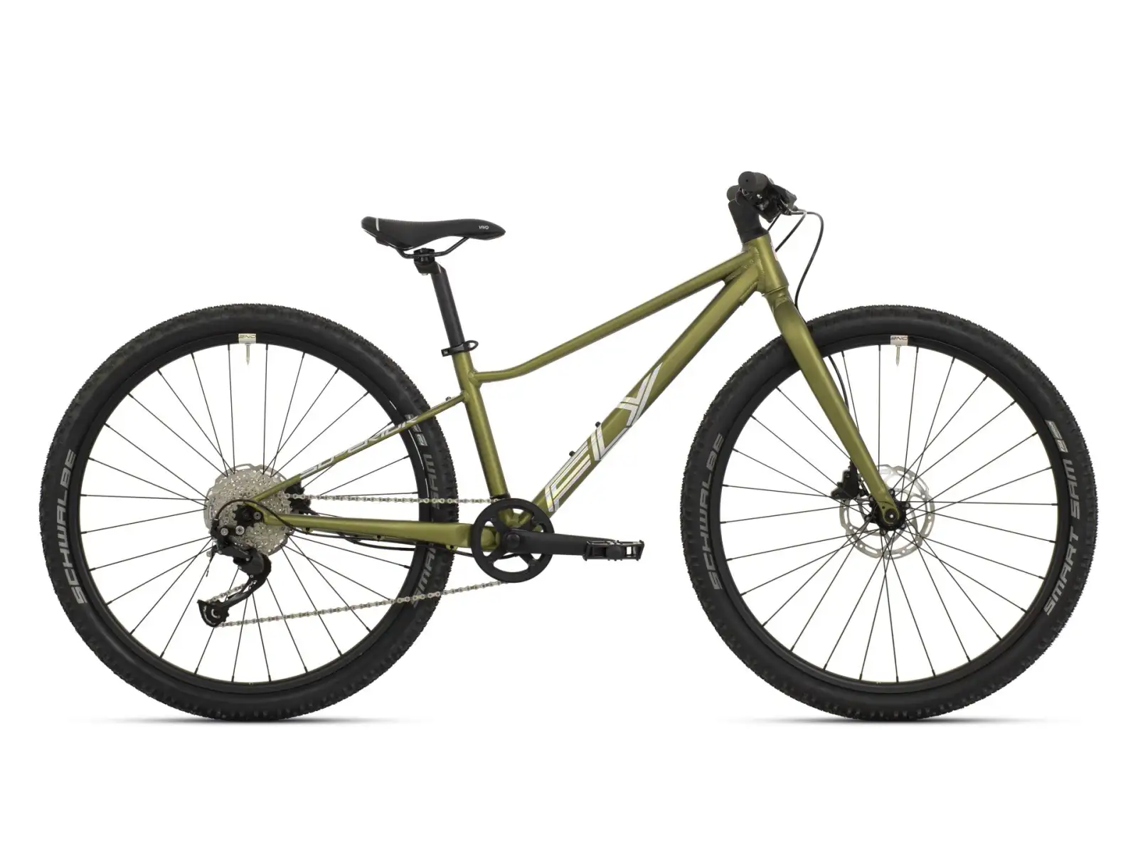 Superior F.L.Y. 27 Matte Olive Metallic/Hologram Chrome Detský horský bicykel