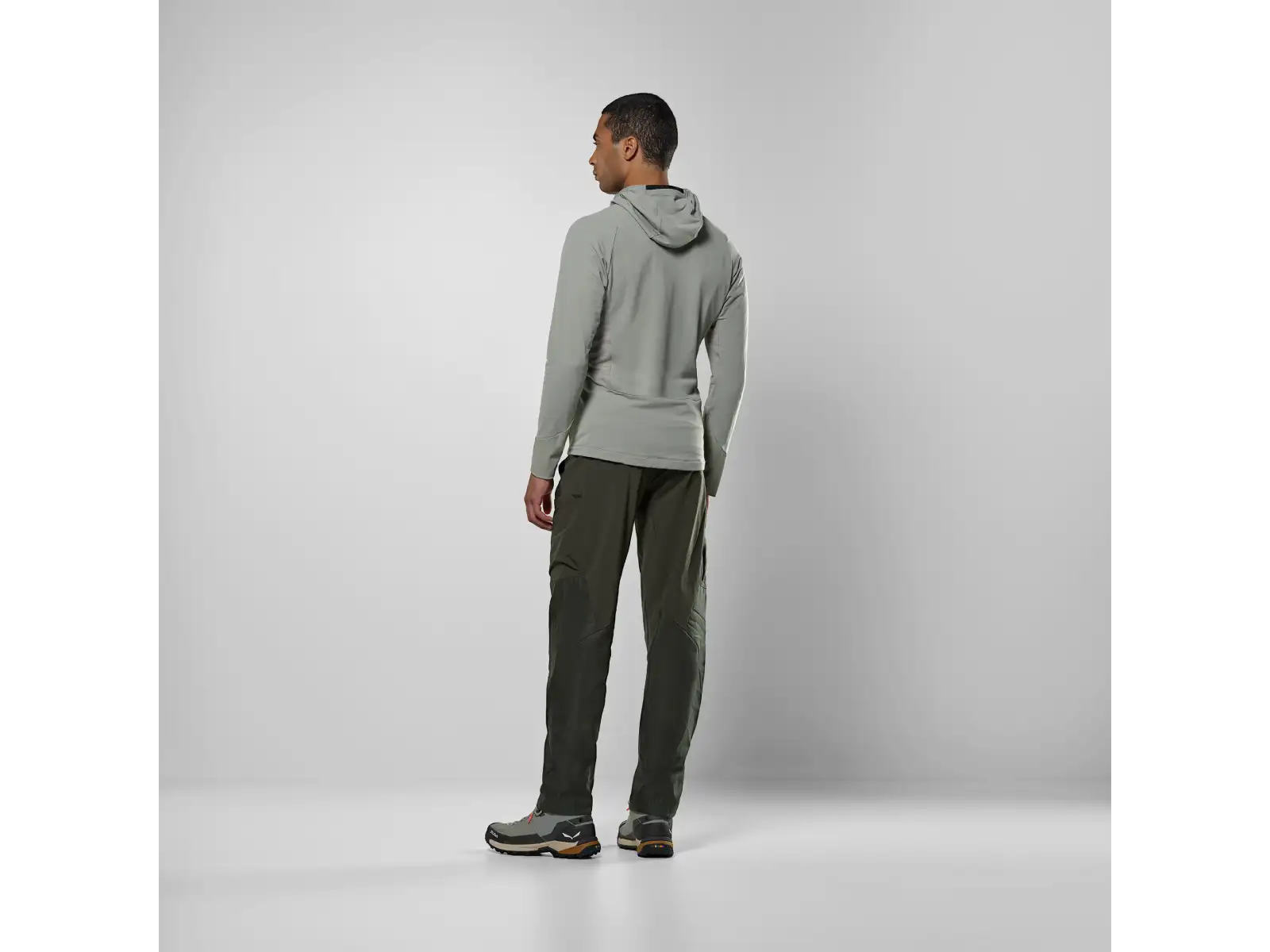 Salewa Puez Alpine Merino Durastretch pánska mikina Shadow