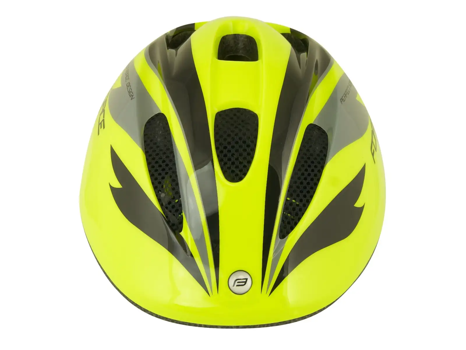 Force Fun Stipes detská prilba fluo