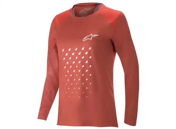 Alpinestars Stella ALPS 6.0 dámsky dres s dlhým rukávom Red