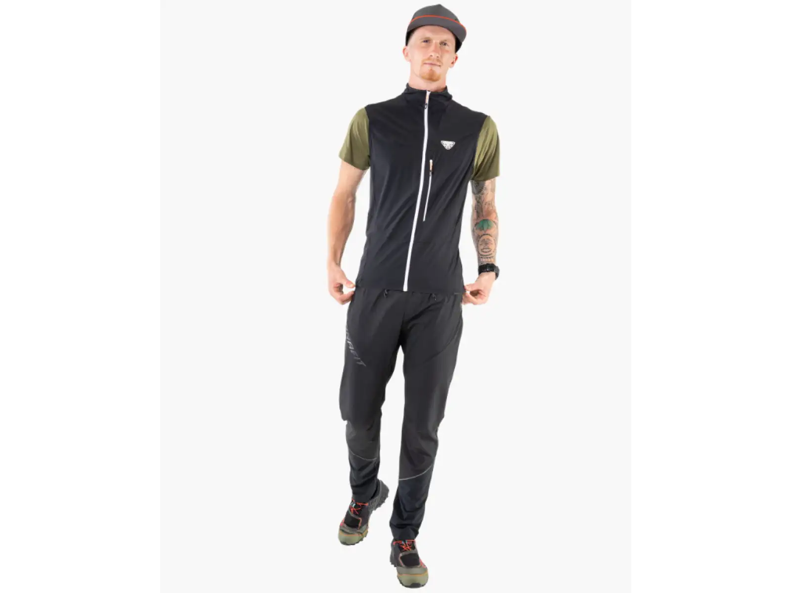 Dynafit Traverse Dynastretch Pánska vesta Black out Nimbus