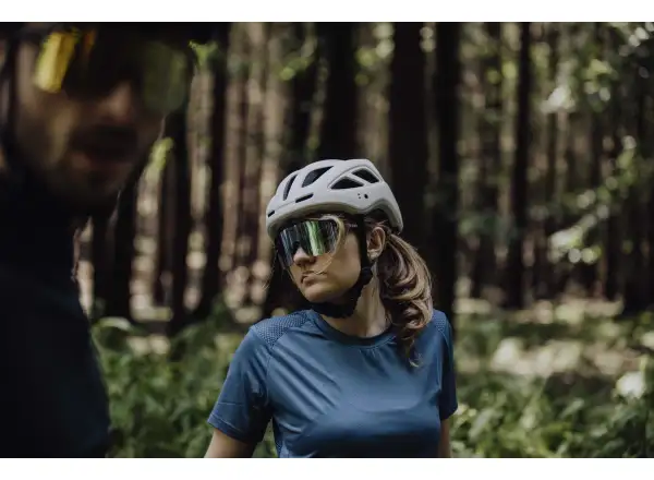Force Ibex Mtb prilba béžová matná