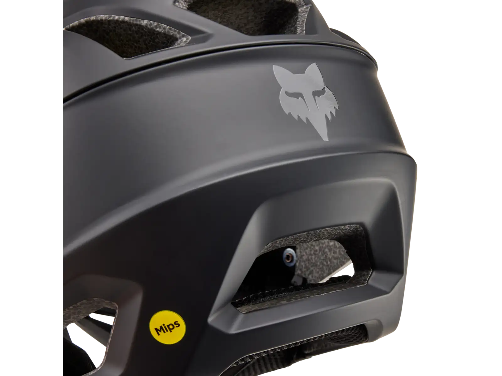 Fox Proframe MTB cyklistická prilba matte black