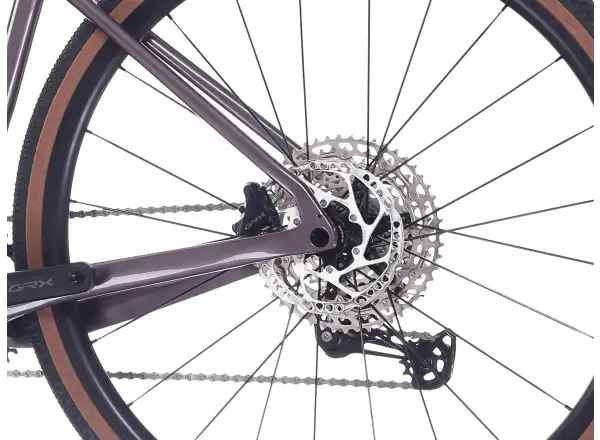Rock Machine Lukk Cr 70 gravel bicykel Gloss Purple Garnet