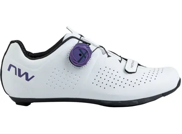 Northwave Storm Carbon dámske cestné tretry White/Dark Purple