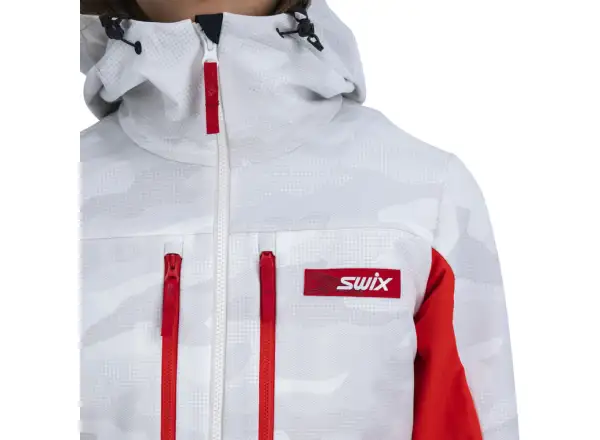 Swix Surmount softshield dámska bunda Bright white