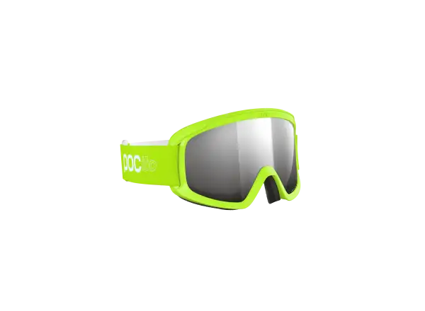 POC POCito Opsin detské lyžiarske okuliare Fluorescent Yellow/Green/Partly Sunny Silver