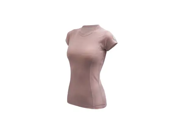 Sensor Merino Air dámske tričko krátky rukáv Dusty Pink