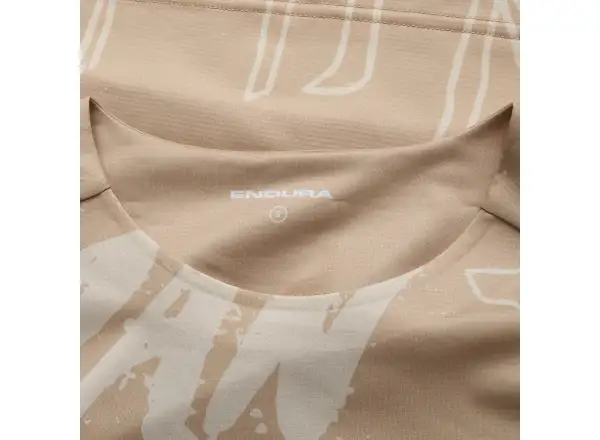 Endura SingleTrack Print Tee BSA dámsky dres krátky rukáv Brown