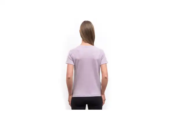 Sensor Merino Blend Elements Dámske tričko krátky rukáv Mystic Violet