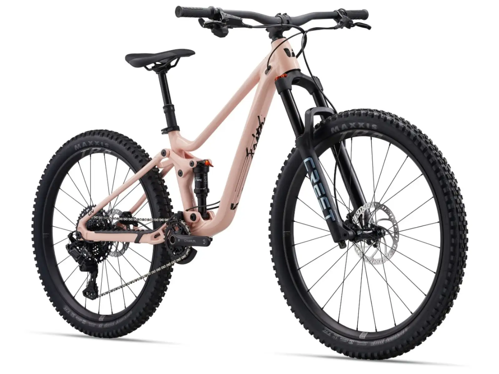 Liv Faith detský celoodpružený bicykel 27,7"/26" Radiant Pink
