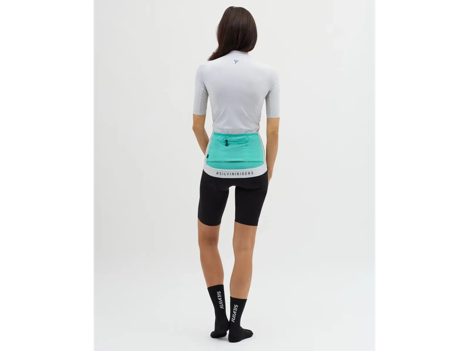 Silvini Mazzana dámsky dres krátky rukáv Cloud/Ocean