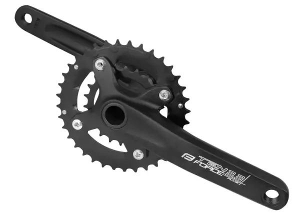 Force Ten 2.3+ kľuky dvojprevodník 36/22 zubov 175 mm čierna