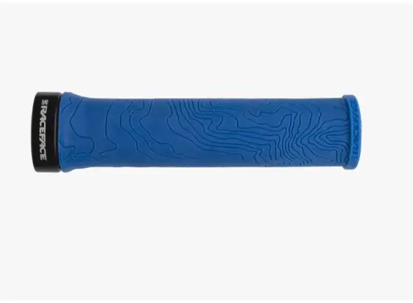 Race Face Half Nelson Lock On Grips Blue