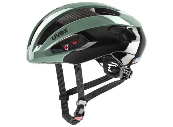 Prilba Uvex Rise Moss Green/Black