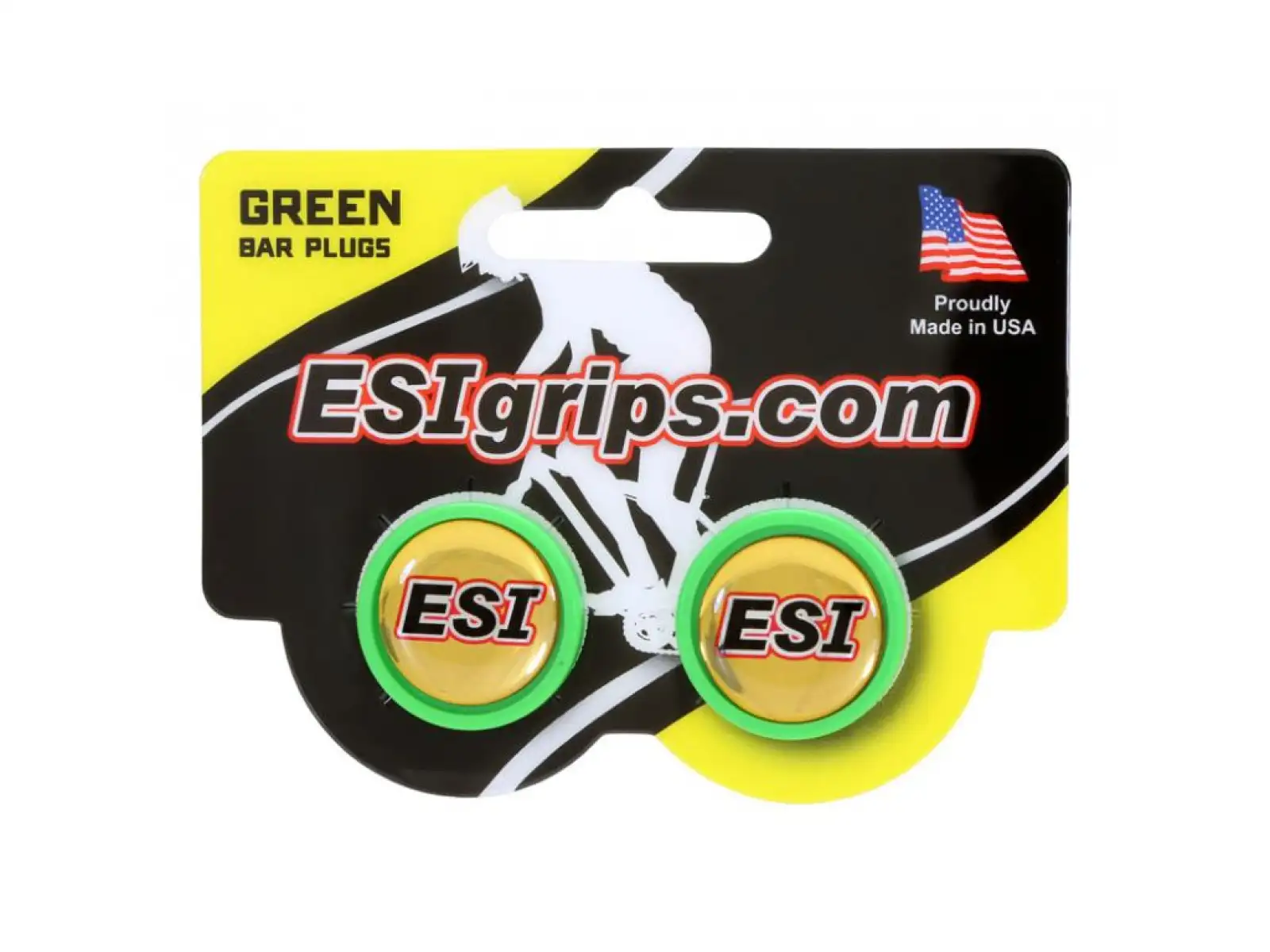 ESI Grips koncovky do riadidiel Green