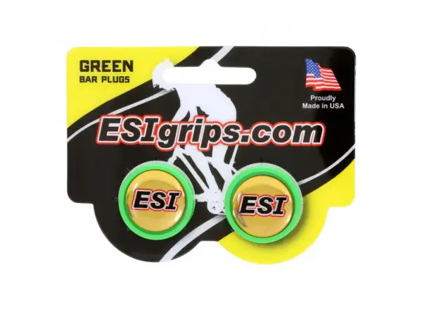 ESI Grips koncovky do riadidiel Green