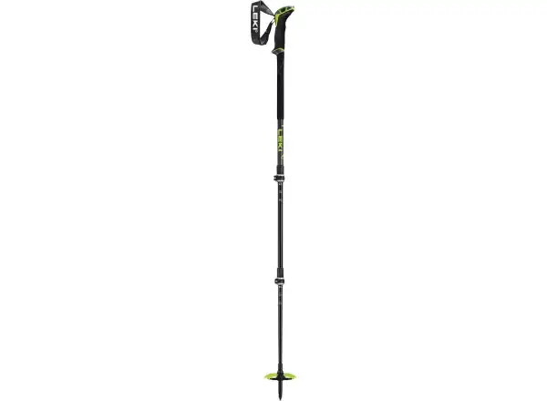 Skialpové palice Leki Guide 3 Black/Neon yellow/Dark anthracite dĺžka 110 - 150 cm