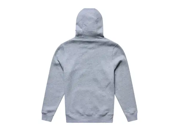 Troy Lee Designs Signature pánska mikina so zipsom Gray heather/Red