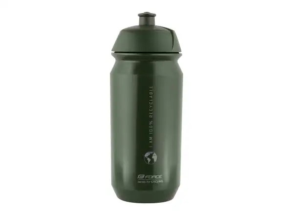 Force Bio Earth cyklistická fľaša 500 ml zelená/sivá