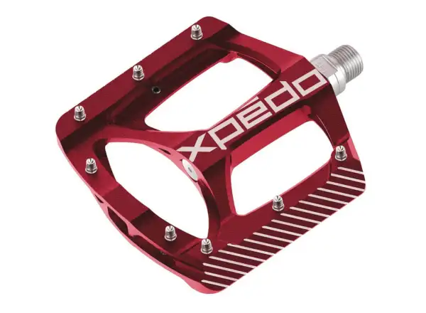 X-pedo ZED platformové pedále červená