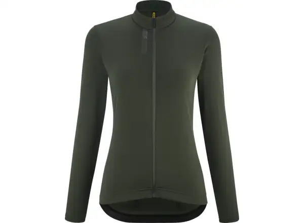 Mavic Aksium Thermo dámsky dres dlhý rukáv Christmas Green