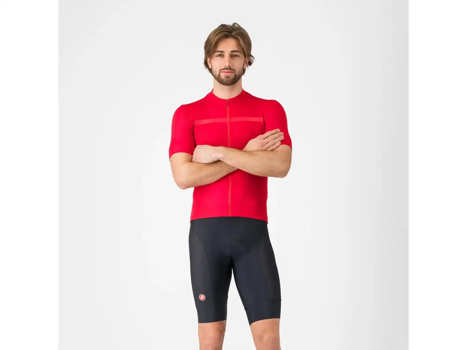 Castelli Competizione 2 pánske kraťasy s vložkou a trakmi Black