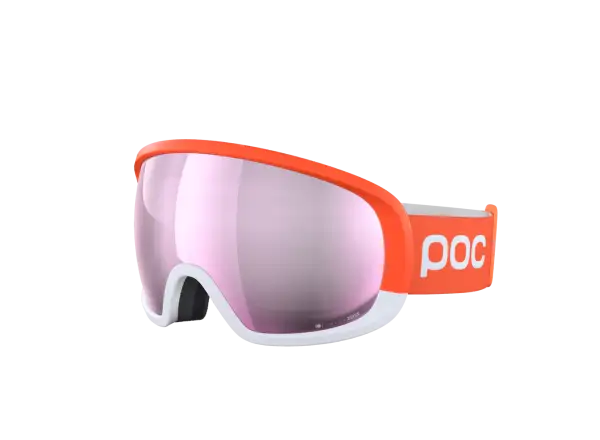 Zjazdové okuliare POC Fovea Mid Clarity Comp Fluorescent Orange/Clarity Comp Low Light veľkosť 2,5 mm Uni