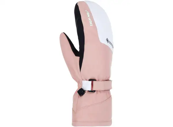 Viking Lady Sherpa 2.0 GTX dámske palčiaky Light Pink/White