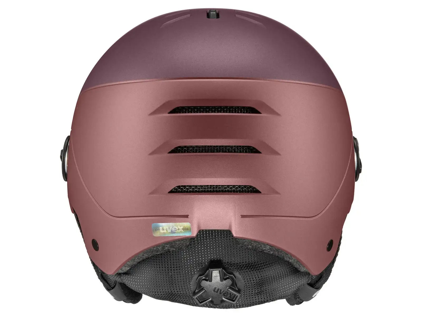 Uvex Wanted Visor lyžiarska prilba bramble/antique rose