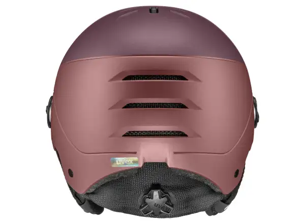Uvex Wanted Visor lyžiarska prilba bramble/antique rose