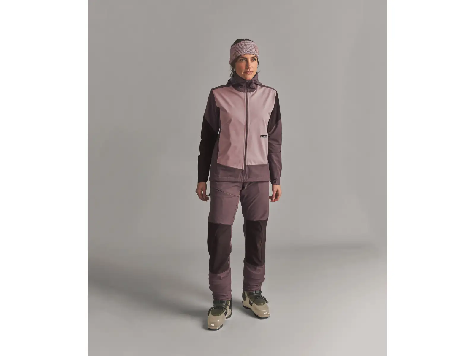 Ortovox Ortler Softshell Plus Jacket dámska softshellová bunda Chestnut
