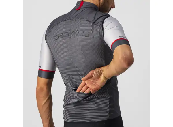 Castelli Aria pánska vesta Dark Grey