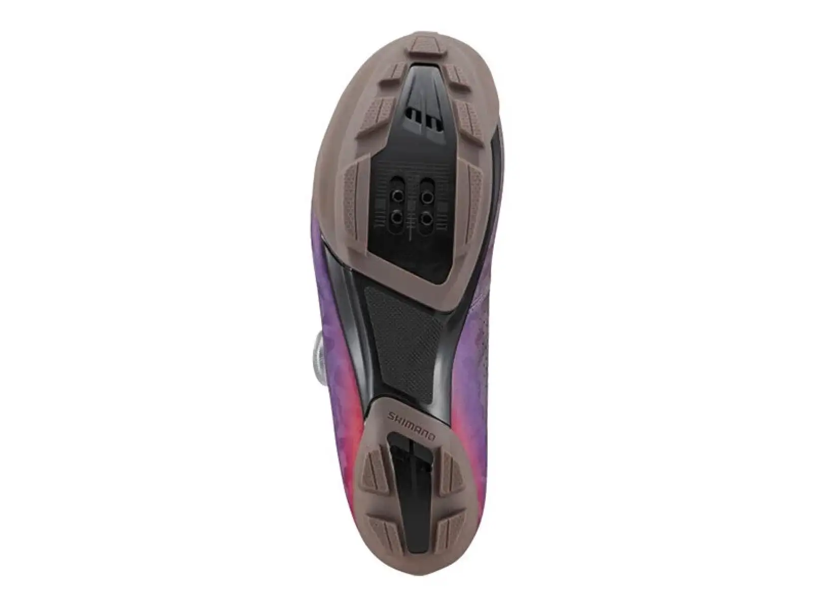 Shimano SH-RX600 dámske gravel tretry sivá/lila