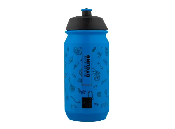 Force Play cyklistická fľaša 500 ml modrá/čierna