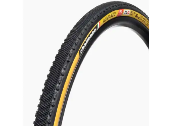 Challenge Almanzo TLR Pro 28" gravel plášť kevlar Black/Tan