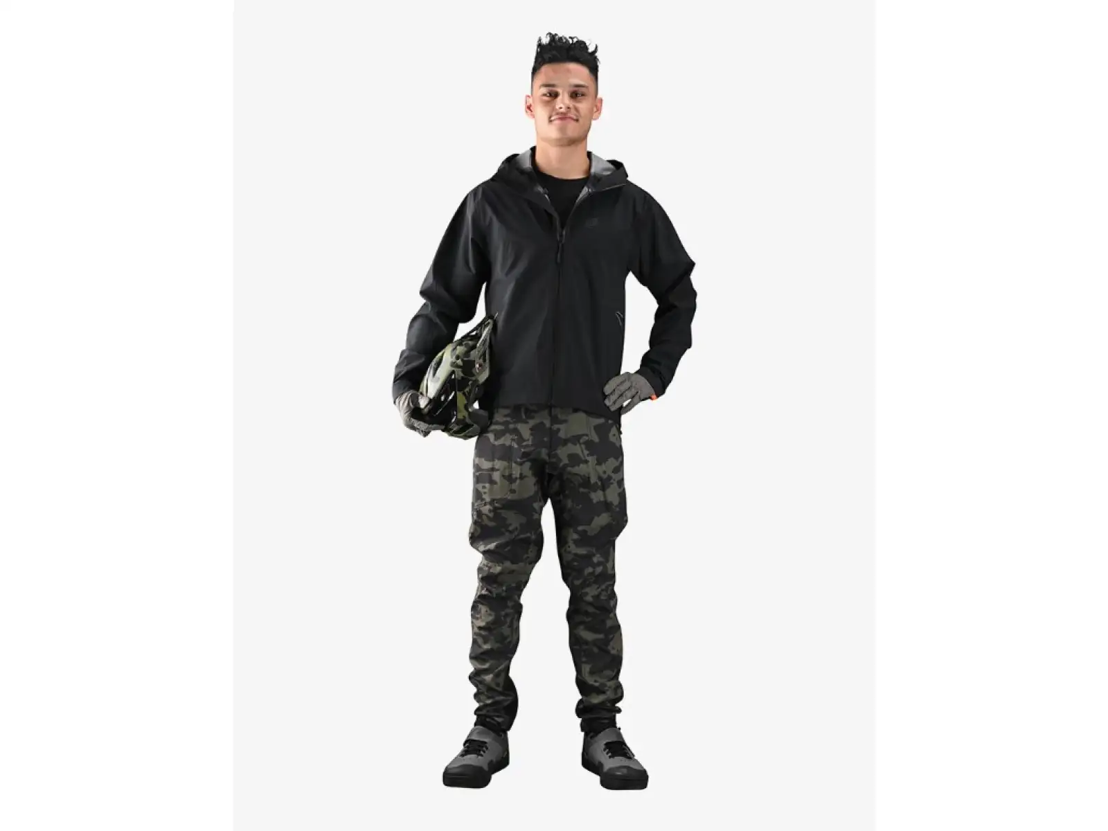 Troy Lee Designs Descent pánska bunda Solid black