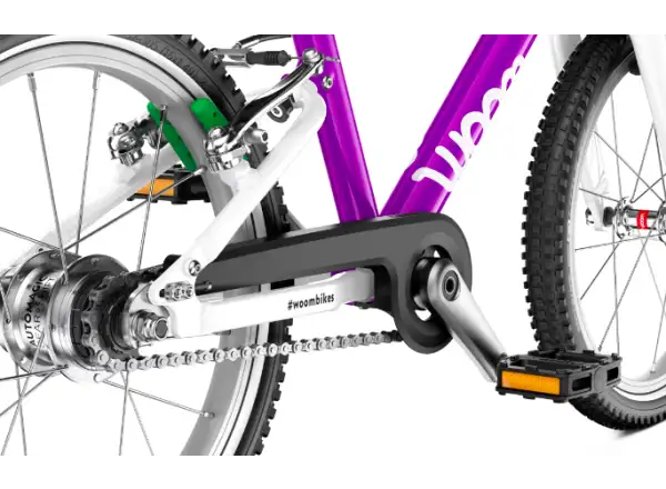 Woom 3 Purple Automagic 16" detský bicykel