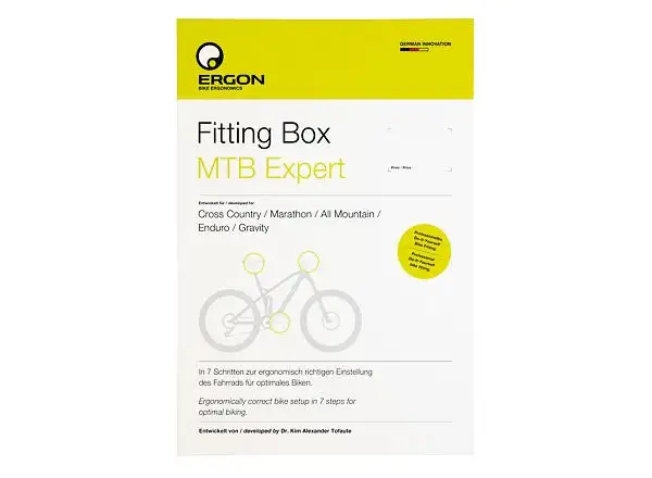 Ergon Fitting Box MTB Expert - nastavenie posedu