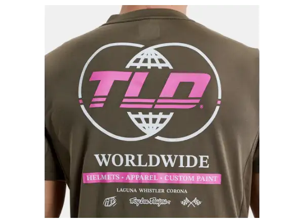 Troy Lee Designs Skyline Ride Tee pánsky dres krátky rukáv Worldwide Caper