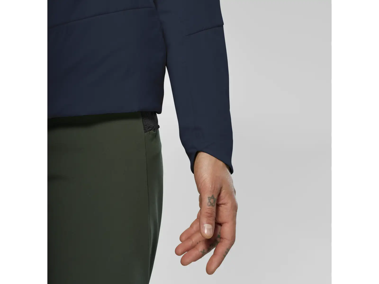Salewa Pedroc Tirolwool® Air Hybrid dámska bunda Navy Blazer