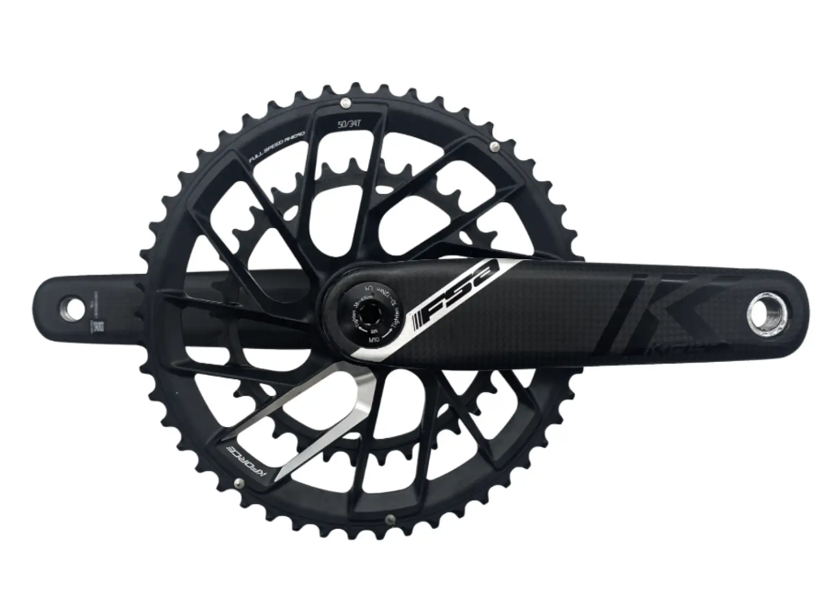 FSA K-Force Team Edition cestné kľuky 170 mm s prevodníkmi 50x34 zubov