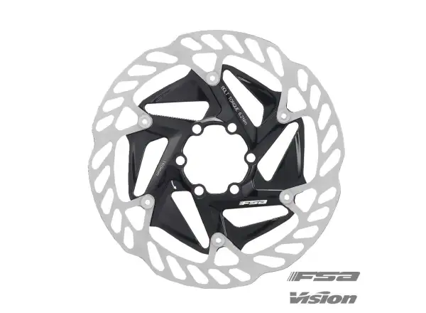 FSA brzdový kotouč K-FORCE WE RDB CL Rotor černá 160 mm w/lockring RD8401