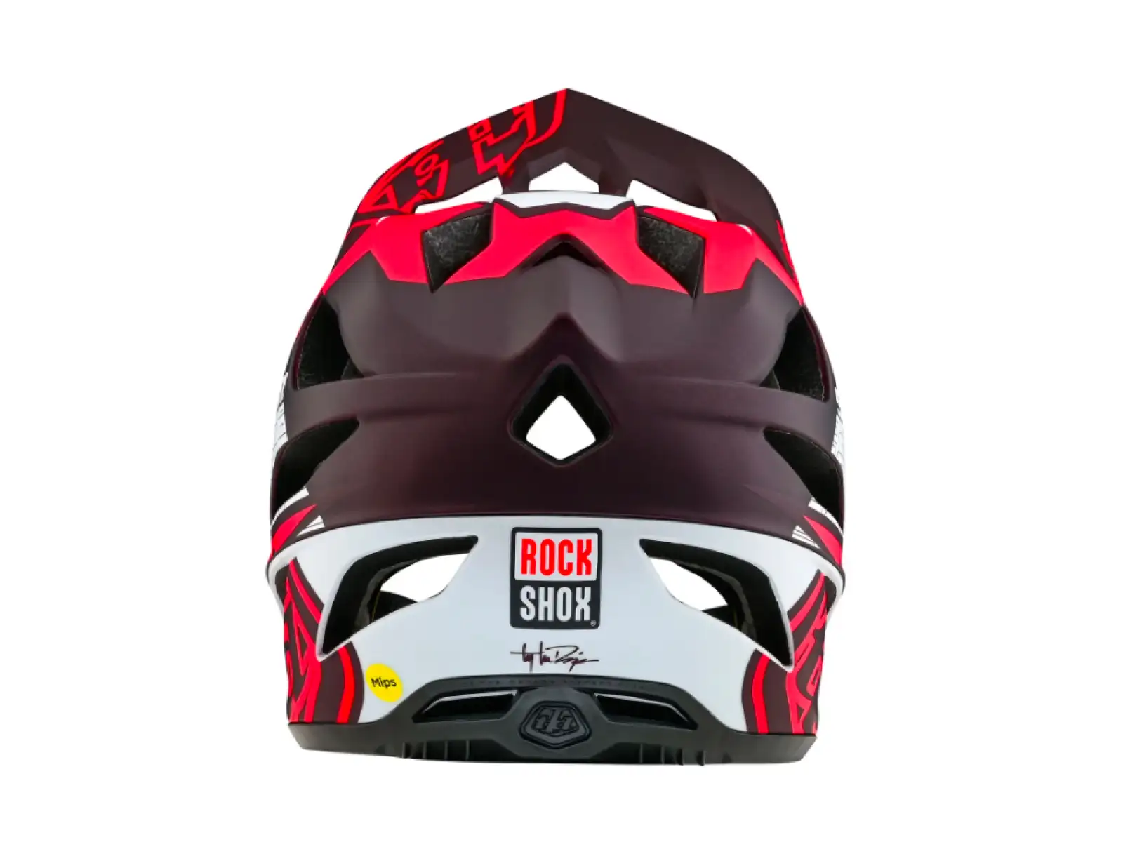 Troy Lee Designs Stage Mips SRAM prilba Vector Red