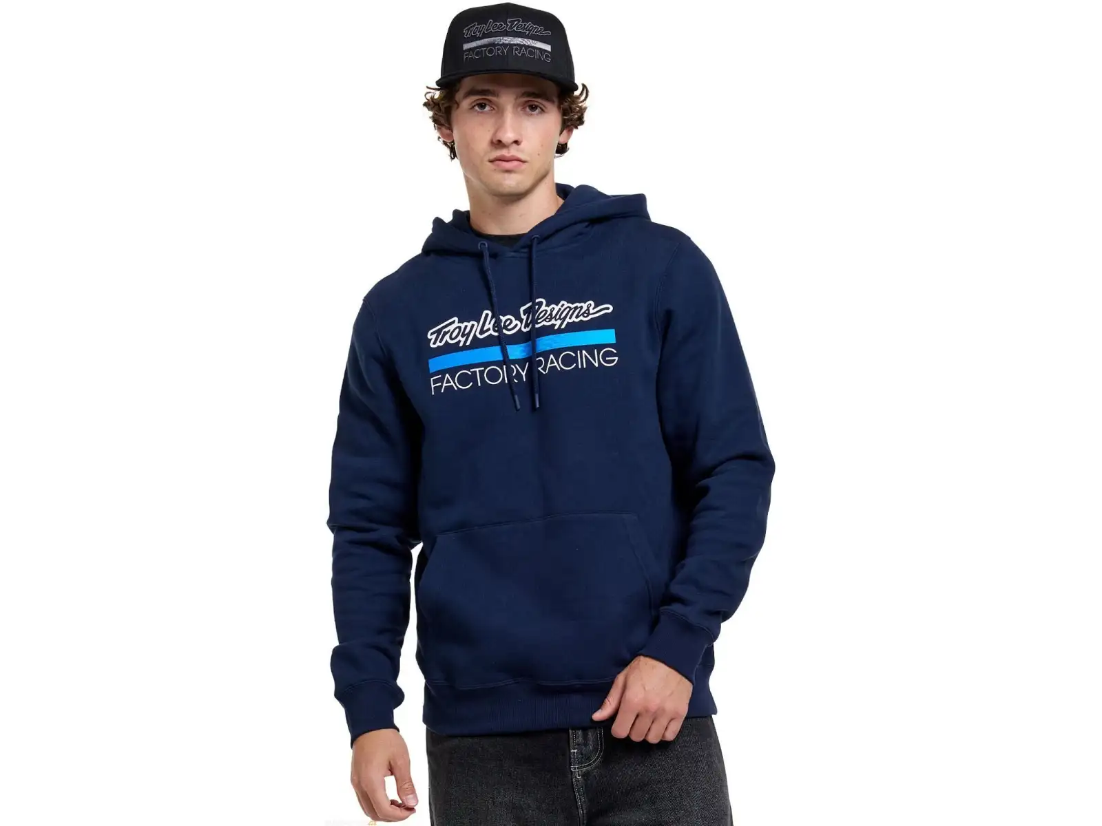 Troy Lee Designs Factory Racing šiltovka Black/Gray
