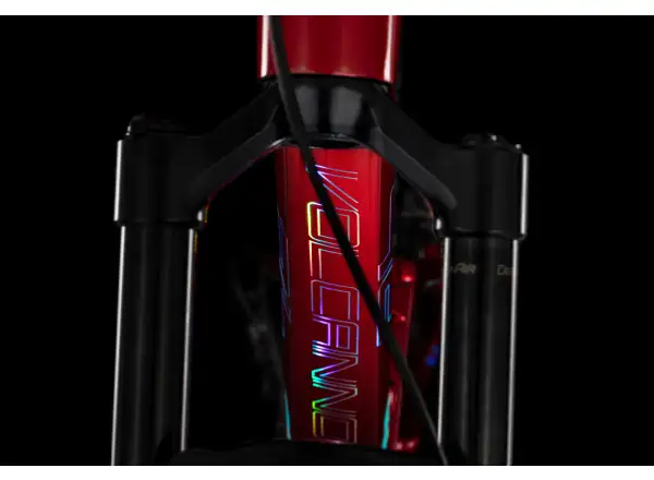 4Ever Volcanno Vesuv celoodpružený horský bicykel Flame Red/Hologram