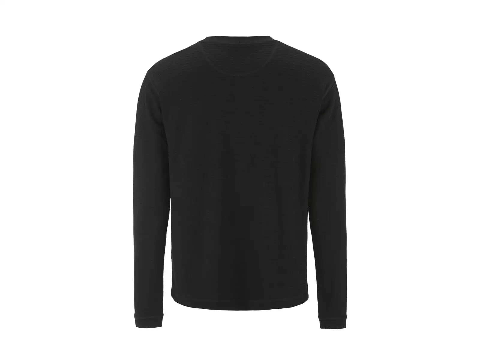 CRAFT Wool Waffle pánske tričko čierna